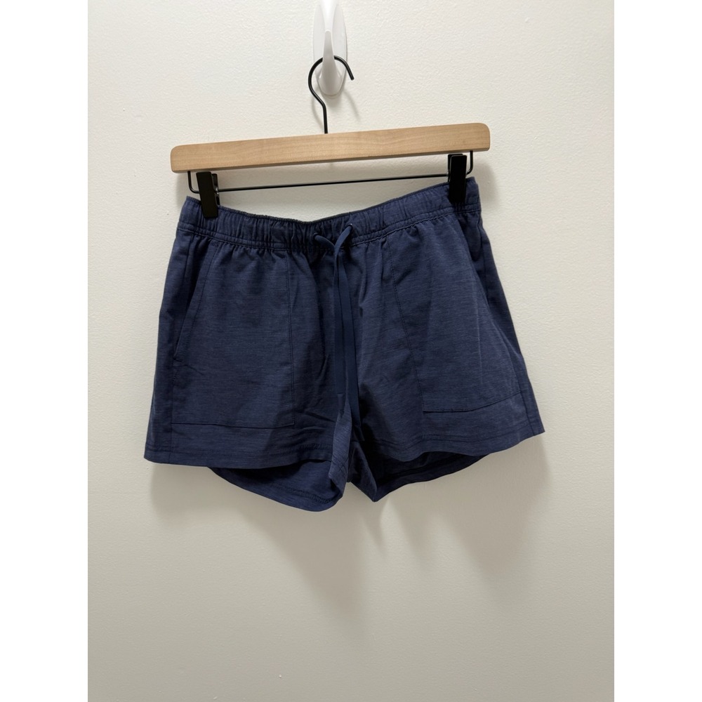 Huk Waypoint Shorts Womens Small Navy Blue Heather Performance Fishing